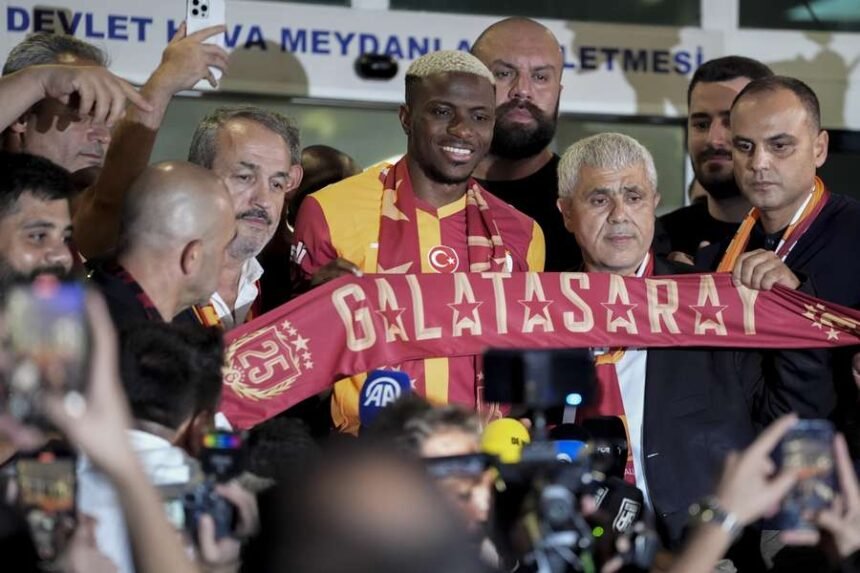 Victor Osimhen has returned to Galatasaray on a permanent deal