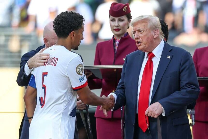 Marquinhos and PSG were beaten in the Club World Cup final