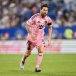 Lionel Messi against Montreal with Inter Miami