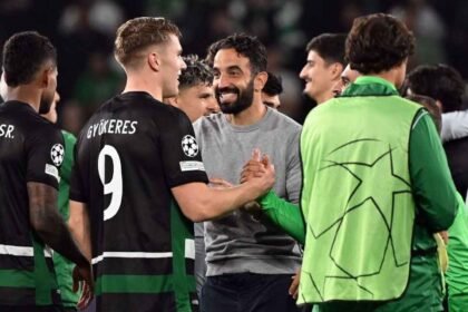 Ruben Amorim and Viktor Gyökeres struck up a very successful partnership at Sporting.