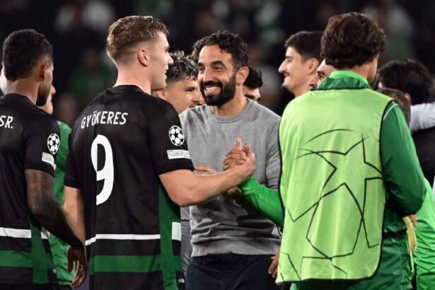 Ruben Amorim and Viktor Gyökeres struck up a very successful partnership at Sporting.