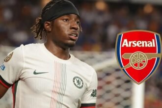 Arsenal Badge, Noni Madueke