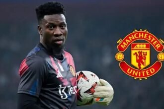 Onana and the Manchester United Badge