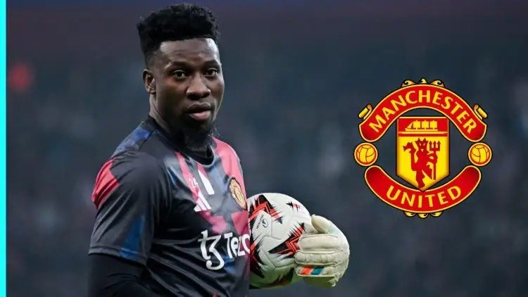 Onana and the Manchester United Badge