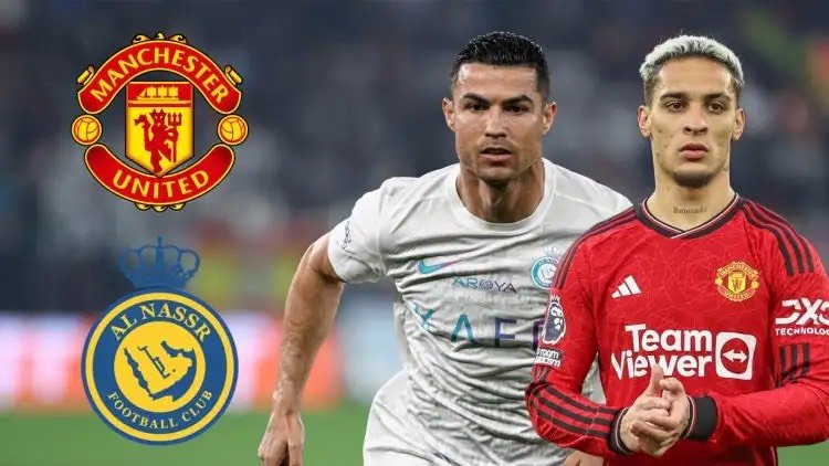 Man United Winger Anthony and Cristiano Ronaldo