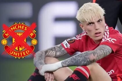 Alejandro Garnacho after man united europa league final defeat