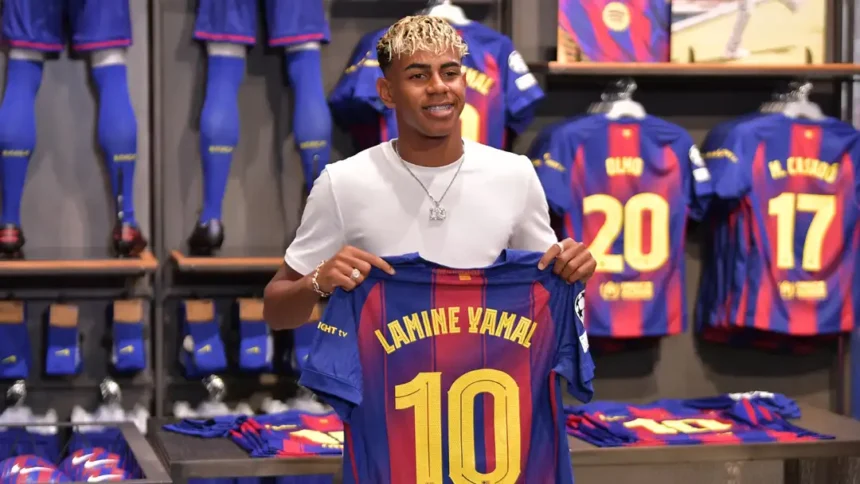 Lamine Yamal Focused on Success, Immune to Pressure of Messi’s No.10 Shirt at Barcelona