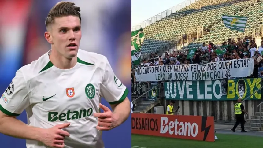 Sporting CP Fans Unveil Anti-Viktor Gyokeres Banners Amid Arsenal Transfer Links