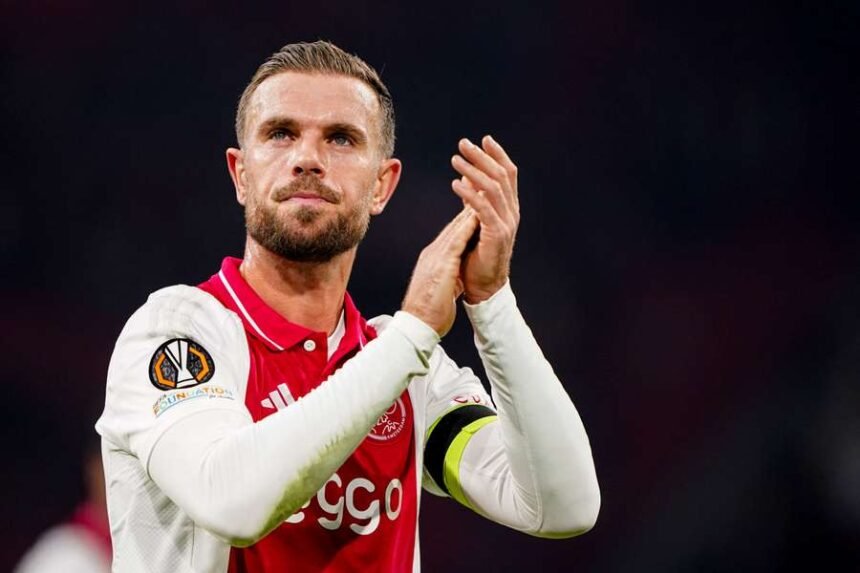 Jordan Henderson has officially left Ajax after 18 months