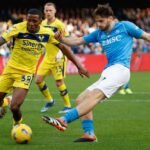 Jackson Tchatchoua in action for Verona in Serie A