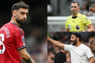 Bruno Fernandes Blasts Referee Chris Kavanagh After Shocking Penalty Miss vs Fulham
