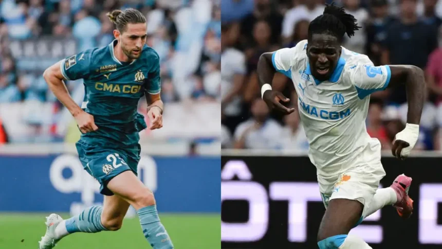 Marseille President Slams 'Unheard Of' Dressing Room Fight Between Adrien Rabiot and Jonathan Rowe