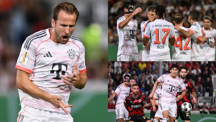 Harry Kane’s Last-Minute Winner Saves Bayern Munich After Penalty Miss in DFB-Pokal Thriller vs Wehen Wiesbaden