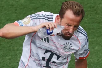 Harry Kane Drenched but Delighted as Bayern Munich Start Pre-Season with 2-1 Win Over Lyon