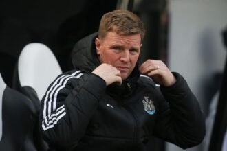 Newcastle Boss Eddie Howe