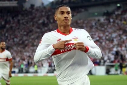 Enzo Millot during his time with Stuttgart