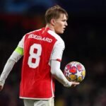 Arsenal midfielder Martin Odegaard