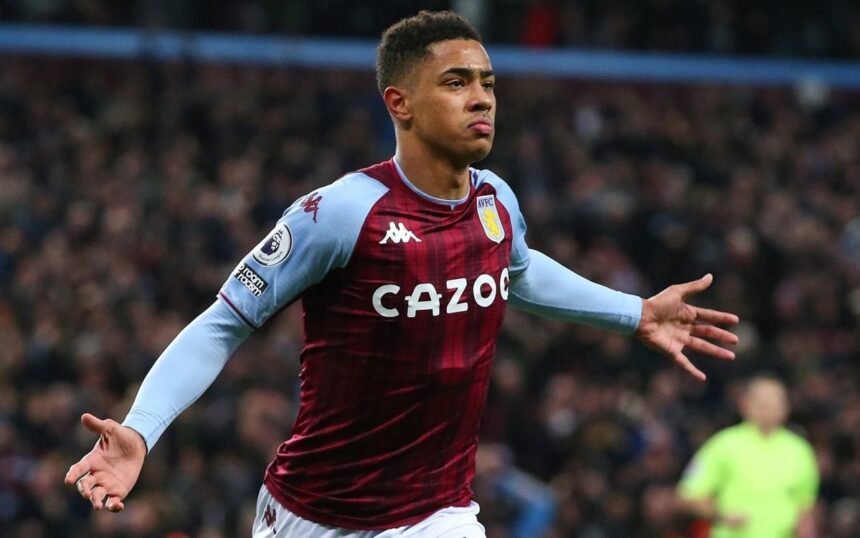 Jacob Ramsey celebrating a goal