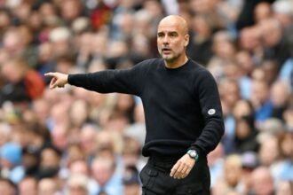 Man city manager Pep Guadiola