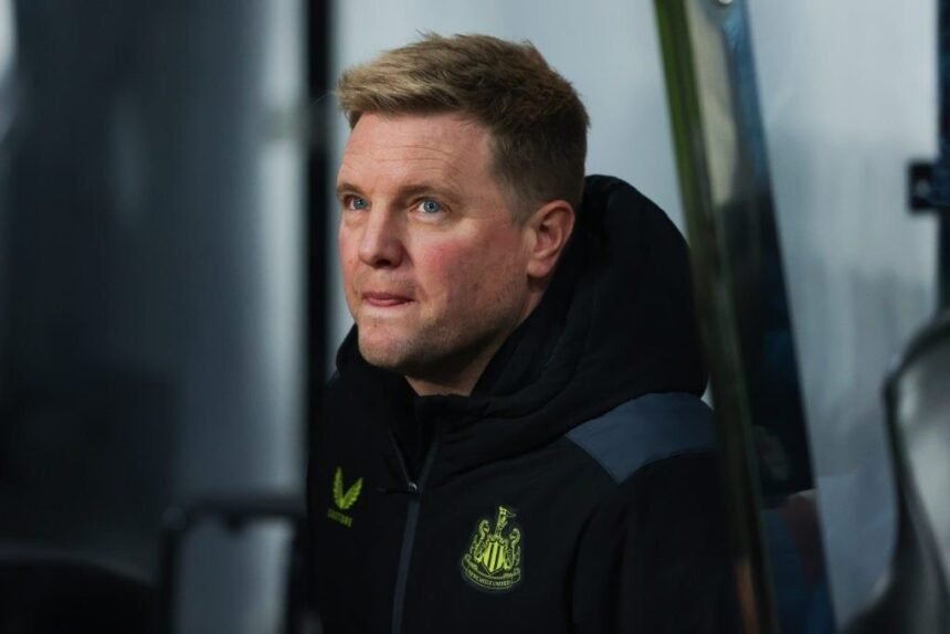 Eddie Howe called the Alexander Isak situation 'disappointing'