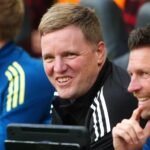 Newcastle boss Eddie Howe ahead of a Sela Cup match