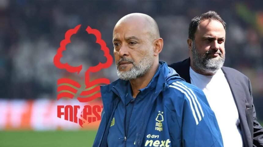 Nuno Espirito Santo and Evangelos Marinakis.