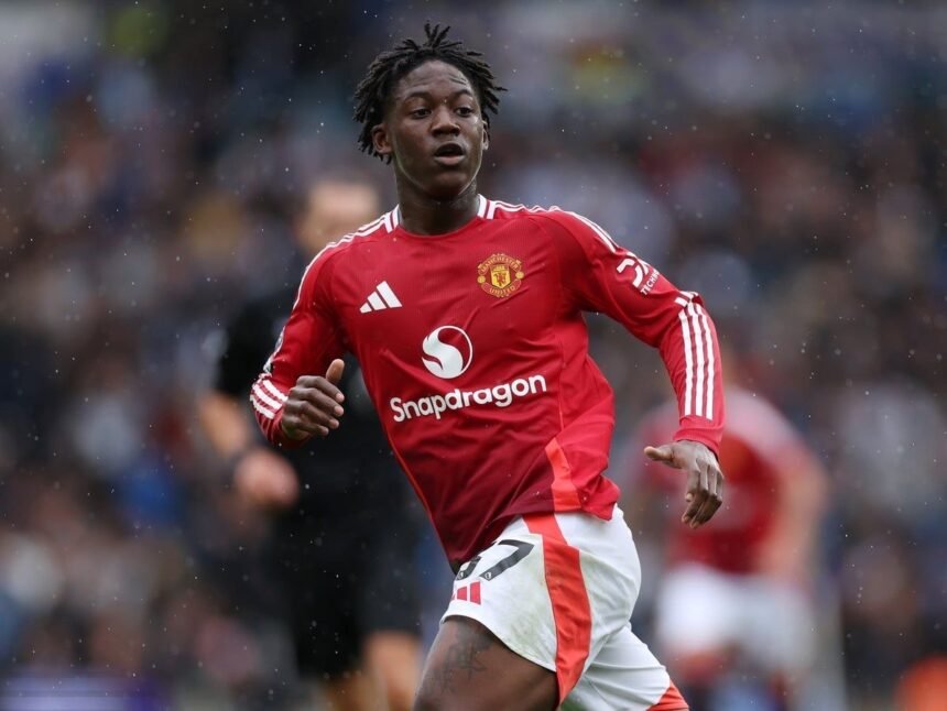 Kobbie Mainoo could reportedly leave Manchester United.
