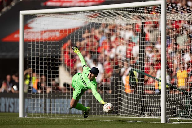 Dean Henderson was heroic again for Palace at Wembley.