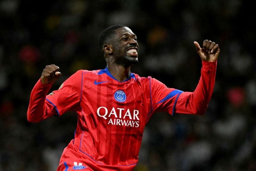 Ousmane Dembele is hoping to win the Ballon d'Or after a remarkable season with European champions Paris Saint-Germain