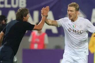 Antonio Conte praises Rasmus Hojlund after debut goal for Napoli & thanks Man Utd for ‘bringing luck’