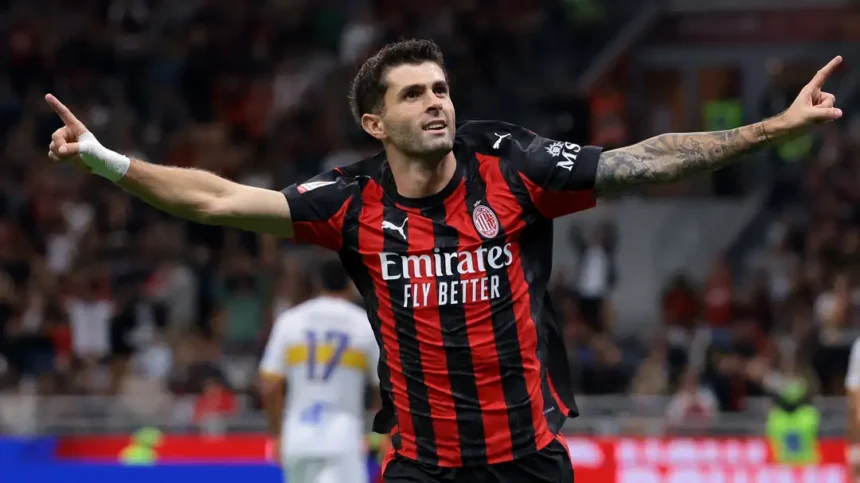 Christian Pulisic scores again as AC Milan cruise past Lecce in Coppa Italia