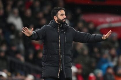 Ruben Amorim during a match.