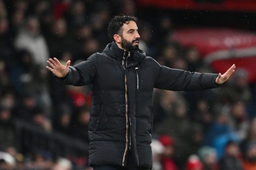 Ruben Amorim during a match.