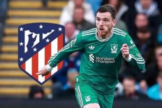 Andy Robertson has been linked with a move to Atletico Madrid.