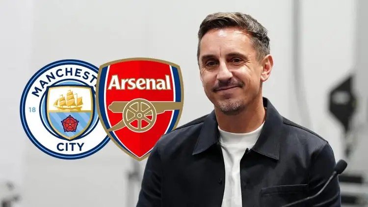 Gary Neville has previewed the Man City and Arsenal match.