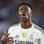 Vinicius Junior could leave Real Madrid on a free transfer.