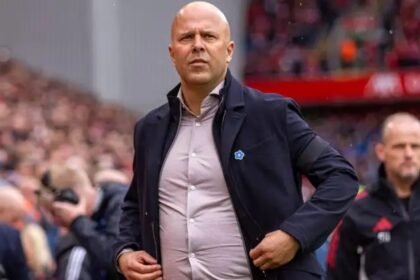 Liverpool head coach Arne Slot before a match