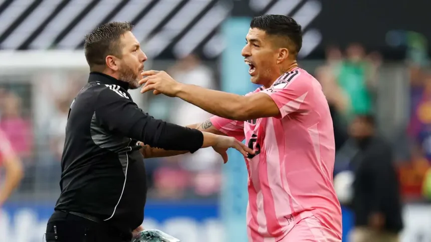 Luis Suarez Suspended for Six Games After Leagues Cup Brawl; Busquets, Aviles, and Seattle Coach Also Disciplined