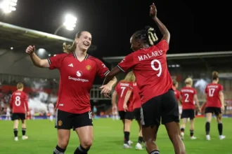 Man Utd Women 3-0 Brann: Elisabeth Terland Hat-Trick Seals Historic First Women’s Champions League Group Stage Spot