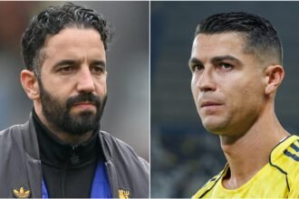 Ruben Amorim (left) and Cristiano Ronaldo could both be replaced.