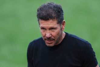 Atletico Madrid coach Diego Simeone