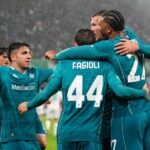 Fiorentina defeated Rapid Vienna 3-0 on Thursday