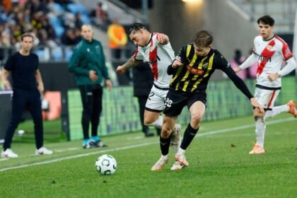 Hacken and Rayo Vallecano could not be separated in Gothenburg