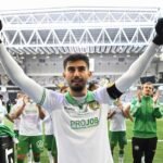 Hammarby match-winner Montader Madjed at full-time