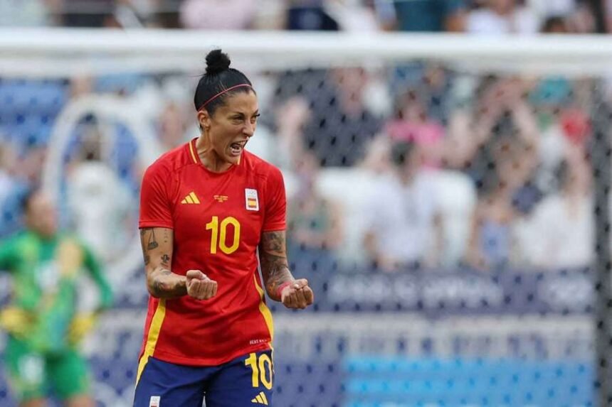 Jenni Hermoso has netted 57 goals for Spain