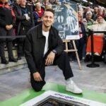 Luuk de Jong was honoured by PSV