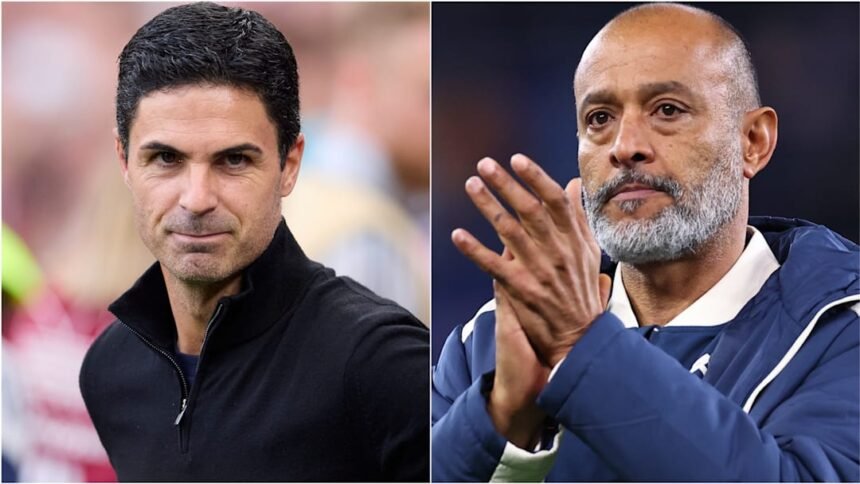 Mikel Arteta goes head-to-head with Nuno Espírito Santo