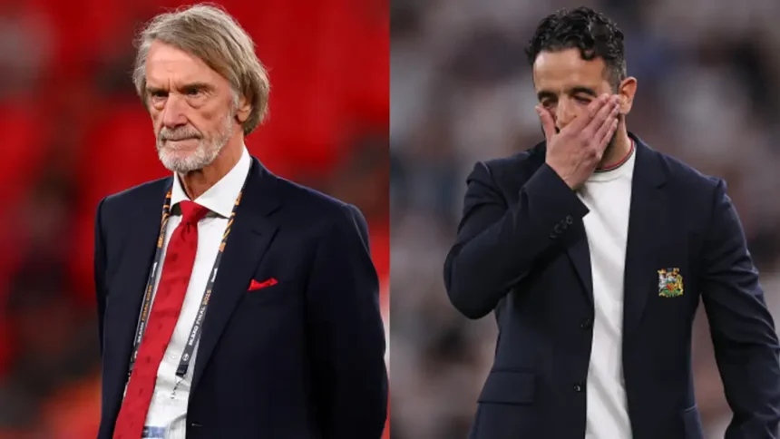 Sir Jim Ratcliffe shows ‘tension and secrecy’ when quizzed on Ruben Amorim’s future — body language expert claims Manchester United chief may be hiding doubts