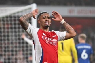 Arsenal player Gabriel Jesus